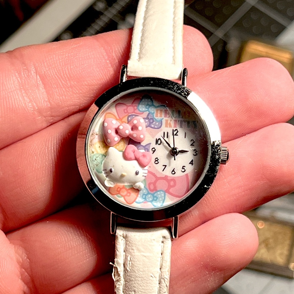 3D Hello Kitty Quartz Watch